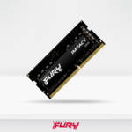 Memoria SODIMM Kingston Fury Impact, 8GB, DDR4, 3200 MHz, PC4-25600, CL20, 1.2V.