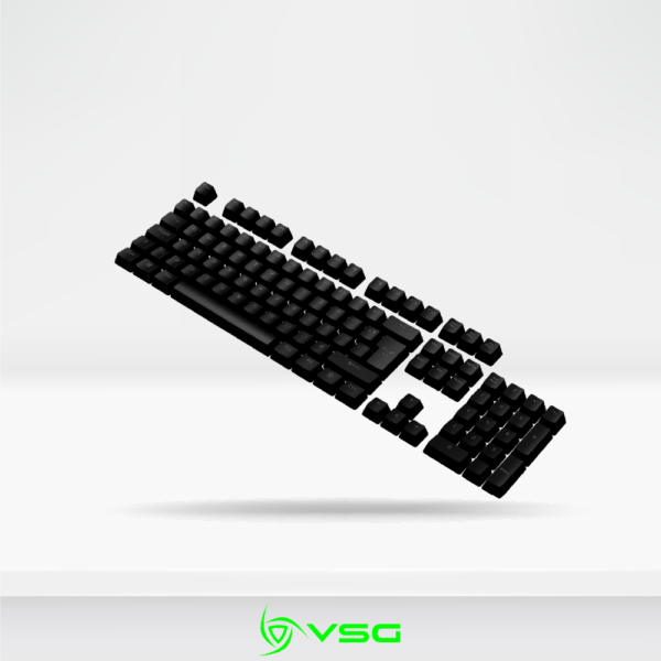 Keycaps VSG Stardust BLACK METEOR, 105 Teclas personalizables para teclado VSG ALNILAM