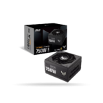 Fuente De Poder Asus TUF Gaming 750W Gold, ATX 3.1, Full Modular | TUF-GAMING-750G
