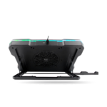 Cooler Para Laptop TEROS TE-7133N RGB, 14" hasta 19", 1x FAN 140mm, 2xUSB, Con Sop. P/ Celular