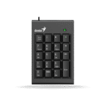 TECLADO NUMERICO GENIUS NUMPAD 110 USB CHOCOLATE KEYS BLACK