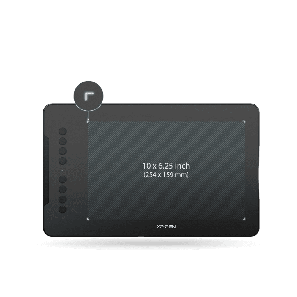 Tableta Grafica XP-PEN Deco 01 V3, USB, Color Negro, Resolución 5080 LPI | DECO01V3