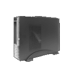 Case TEROS TE 1039S, Fuente 250W, Negro