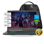 Laptop MSI Thin 15 B13UC 15.6" FHD 144Hz, Core i5 13420H, RAM 16GB DDR4, SSD M.2 512GB, RTX 3050 4GB GDDR6, FreeDOS + Mochila MSI.