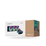 Sistema de Enfriamiento Liquido DeepCool LE360 V2, Negro, 3 Cooler Negros ARGB, TDP 300W.