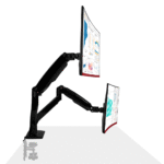 RACK TEROS TE-7114 soporte para monitor 22" - 32", rotación 360°, ángulo de giro 90°, ángulo de inclinación +85° / -30°