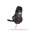 Audifono Gamer Xtech, edición Marvel Spider-Man Miles Morales, Negro | Rojo, over-ear LED, con micrófono, cable USB 2m