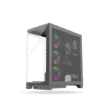 Case Gaming 1ST PLAYER Mi8 Black 4 Cooler ARGB, Sin Fuente.