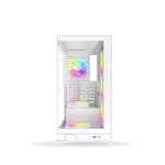 Case Gaming 1ST PLAYER Mi8 White 4 Cooler ARGB, Sin Fuente.