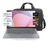 Laptop Lenovo IdeaPad Slim3 15AMN8 AMD RYZEN 5 5720U 15.6" FHD, RAM 8GB DDR5, SSD 512GB M.2, Arctic Grey, FreeDOS, incluye Maletin Lenovo