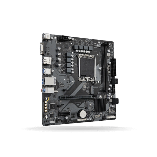 Placa Madre Gigabyte B760M E, M-ATX, LGA 1700, 2x DDR5 Hasta 96GB, 1xDP, 1xHDMI.