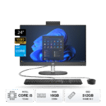 PC AIO HP ProOne 240 G10, Core i5-1334U 23.8" FHD IPS, 16GB DDR4, SSD 512GB M.2, Teclado y Mouse, FreeDOS | B88BKAT