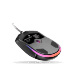 Mouse Gamer 1ST PLAYER Bullet Hunter BH5.0, DPI 12000, 6 BOTONES, iluminación led.