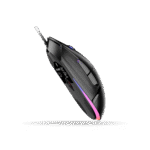 Mouse Gamer 1ST PLAYER Bullet Hunter BH5.0, DPI 12000, 6 BOTONES, iluminación led.