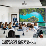 Proyector láser ViewSonic LS630W, 4500 Lúmenes, WXGA 1280x800, USB x1, RJ45 x1, HDMI x2