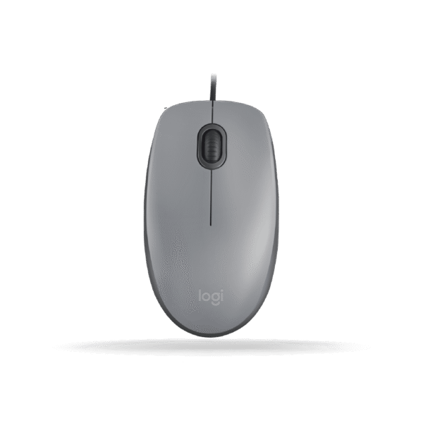 Mouse Logitech M110 SILENT, Cable USB, Color Silver