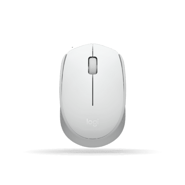 Mouse Inalambrico Logitech M170, Ambidiestro, Color blanco