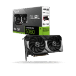 Tarjeta de Video Asus Dual GeForce RTX 5060 8GB GDDR7, 623 TOPs, 1xHDMI - 3xDP