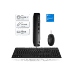 PC HP Pro Mini 400 G9, Core i7-14700T, 16GB DDR5-4800MHz, SSD 512GB M.2, W11 Pro, PN. A17JQLA