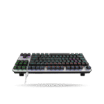 Teclado Mecánico Aula F2067 Retroiluminado Black/Grey, Switch BLUE, cable, 75%