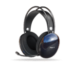 Audífono Aula S505 Stereo Alámbrico USB, Micrófono, Color Negro RGB, Cable 2.1m