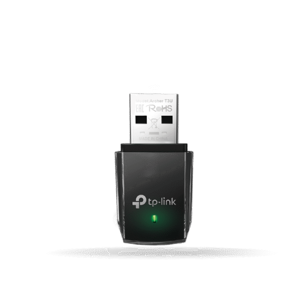 Adaptador de red WiFi TP-LINK Archer T3U, USB nano inalambrico | Archer-T3U