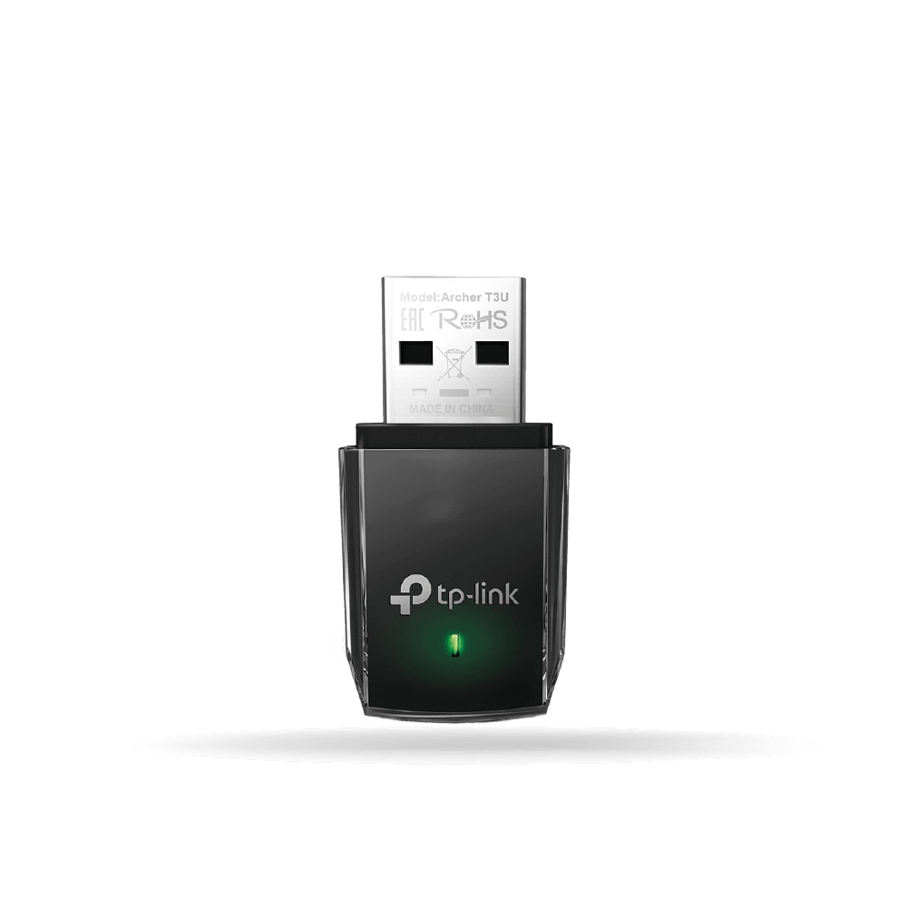 Adaptador de red WiFi TP-LINK Archer T3U, USB nano inalambrico | Archer-T3U