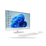 PC AIO HP Ryzen 7 7730U FHD IPS 27" Pantalla Touch, RAM 16GB DDR4, SSD 1TB M.2, Blanco nácar, Windows 11 Home | BM6N9LA