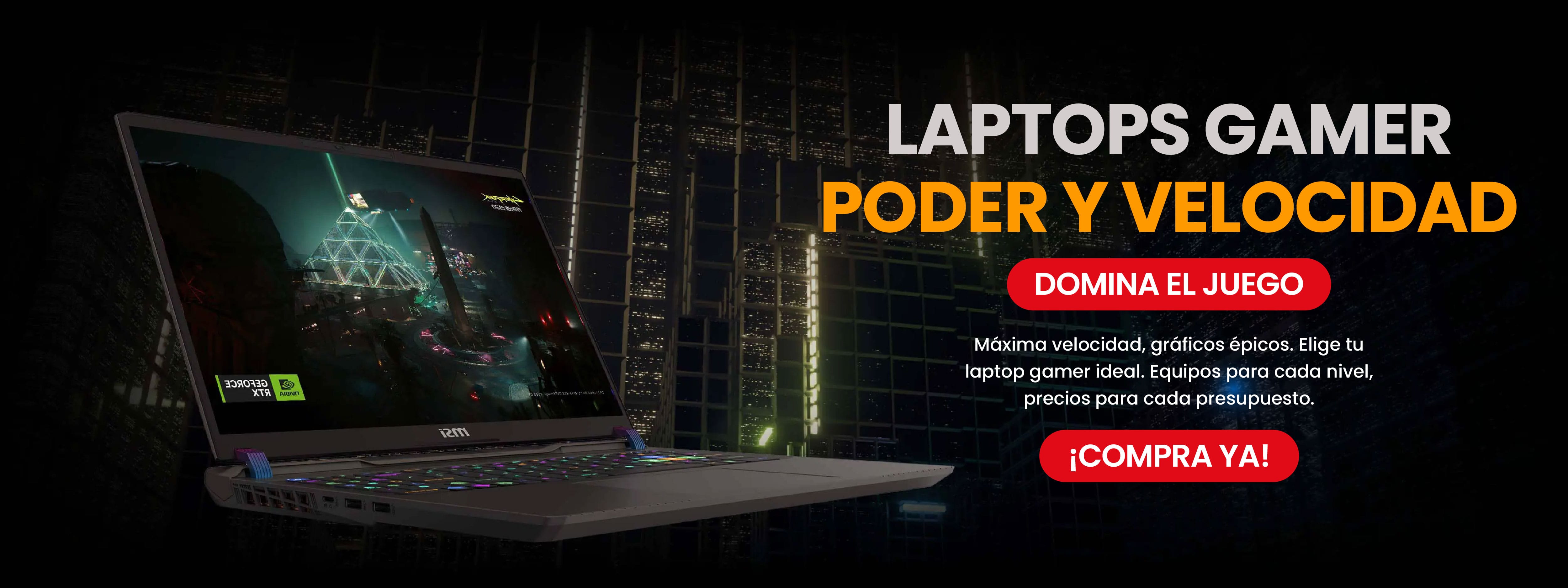 Catálogo Laptops Gamer