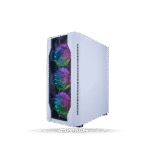 Case Gaming 1ST PLAYER D4 Blanco, ATX, 4 Cololer ARGB, Sin Fuente | D4WH1F5MW3F5SW