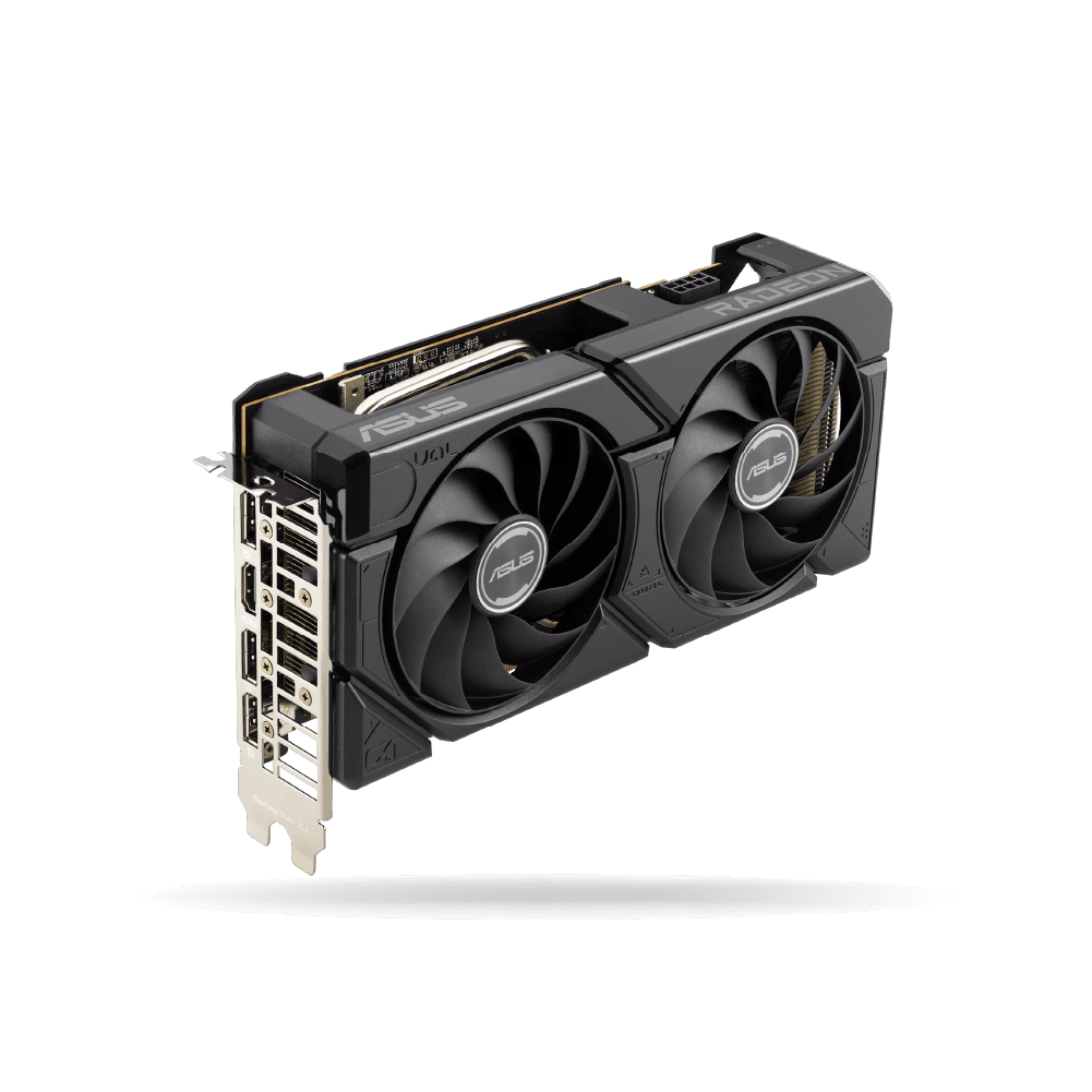 Tarjeta de video ASUS DUAL AMD RADEON RX 7600, 8GB GDDR6, OC Edition, 3xDP, 1xHDMI