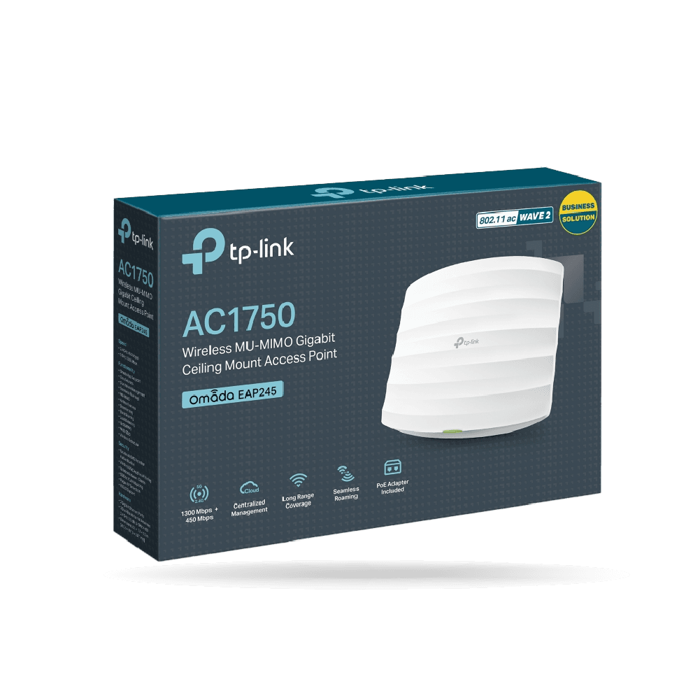TP-LINK Auranet EAP245 - Wireless access point - Wi-Fi - Dual Band - MU-MIMO