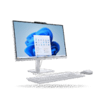 PC AIO LENOVO A100 Intel Core i3 N305 24" FHD, RAM 8GB DDR4, SSD 512GB M.2, Nube Gris, FreeDOS | F0J6002NLD