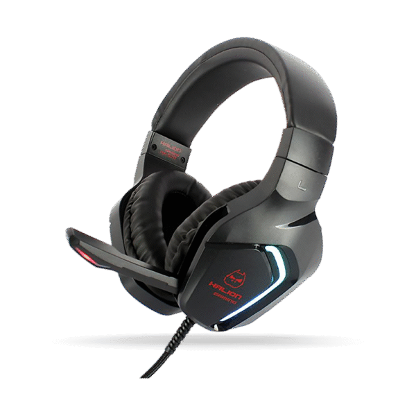 Audifono Gamer HALION HA-S7R RGB, Micrófono, USB + Jack 3.5mm, Color Negro | HA-S7R