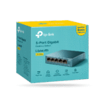 Switch de escritorio TP-LINK LS105G, 5 puertos RJ45, 220V