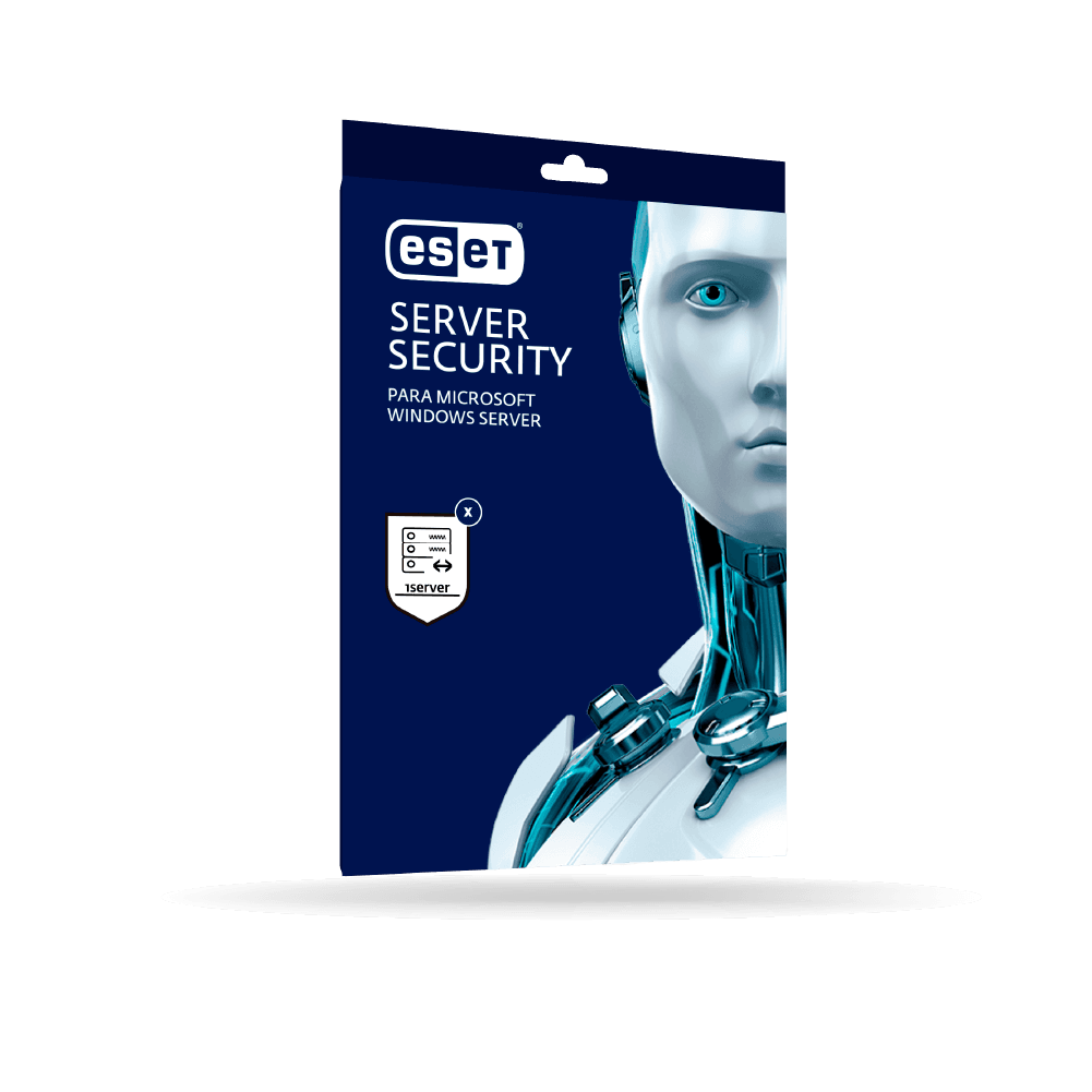 Licencia de Antivirus ESET Server Security, para Microsoft Windows Server.