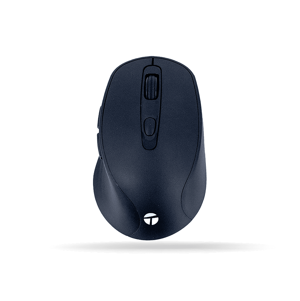 Mouse TEROS Inalambrico TE-1228S, 6 botones, DPI 1600, Color Negro