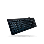 Teclado Teros, TE-4065N, Sellado, Lavable, A prueba de agua, IPX7, USB, Negro