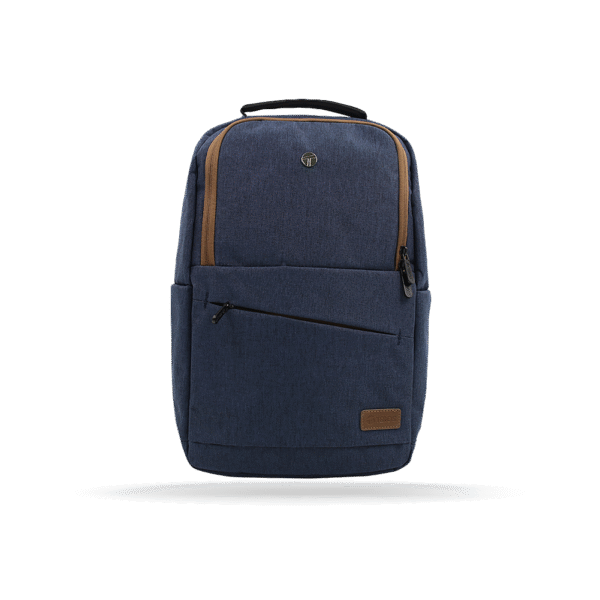 Mochila Teros TE-ACS9022 Poliéster, para laptop de 15.6", Azul - Marrón | TE-9022