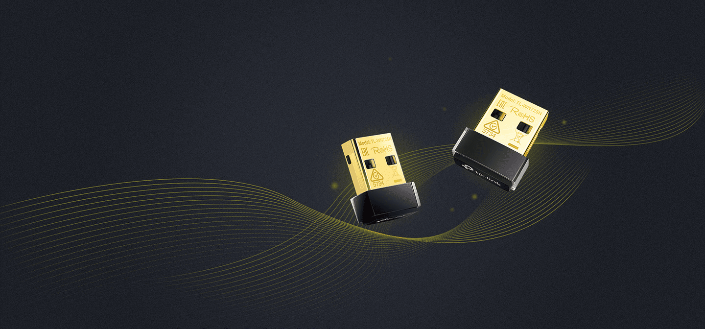 Adaptador de red TP-LINK, USB nano inalambrico