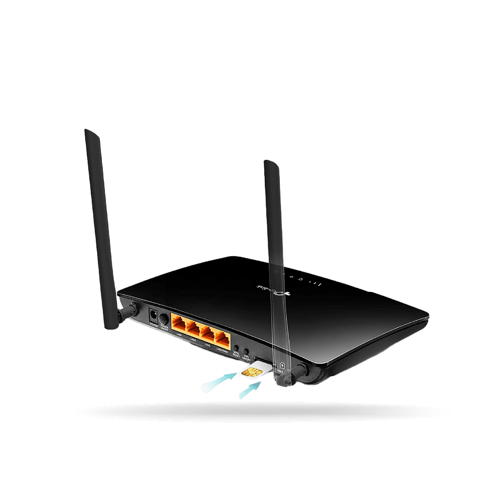 Router inalámbrico TP - Link 4G LTE TL-MR6400, 300Mbps
