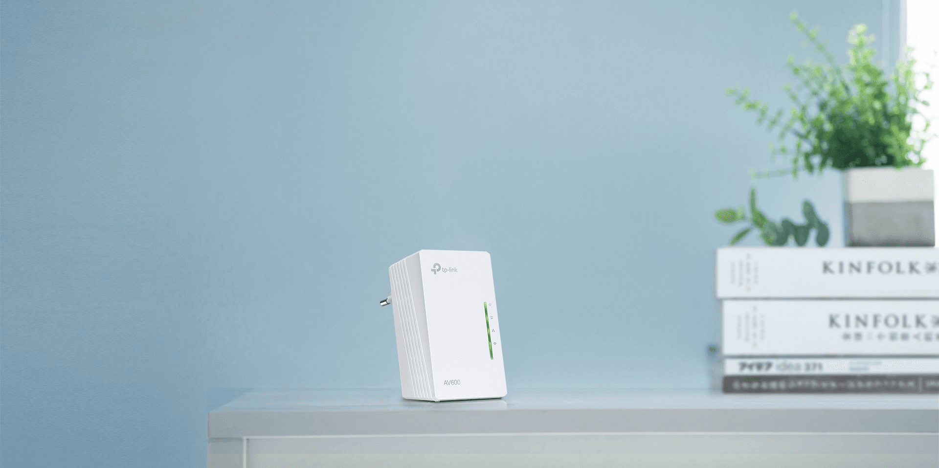 TP-LINK TL-WPA4220 - Adaptador de línea eléctrica - HomePlug AV (HPAV) - 802.11b/g/n - conectable en la pared