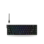 Teclado Mecánico Aula WIN68HE, Eng 65%, Black, Switch Magnetico Graywood