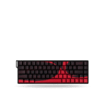 Teclado Mecánico Aula WIN68HE MAX Eng 65%, Black/Red, Switch Magnetico Wingchun