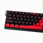 Teclado Mecánico Aula WIN68HE MAX Eng 65%, Black/Red, Switch Magnetico Wingchun