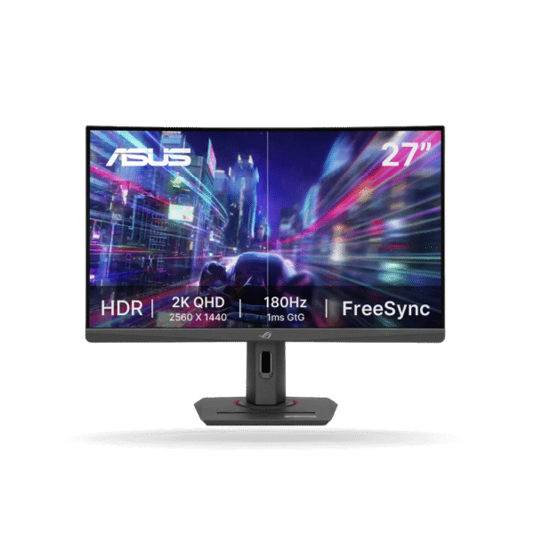 Monitor Gamer Asus ROG Strix XG27ACS, 27" Fast IPS QHD 2K, 180Hz 1ms GTG, HDMI - DP - USB-C