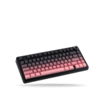 Teclado Mecánico Aula F75, 75% Eng, Black/Pink Gradient, Switch Green, inalambrico y cable