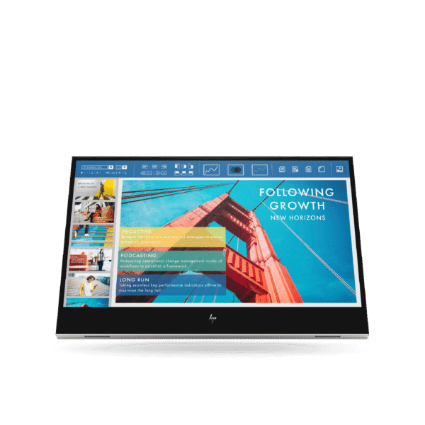 Monitor Portatil HP E14 G4, 14" FHD IPS (1920X1080), 2X USB-C, Color Plata, peso: 0.64Kg