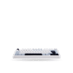 Teclado Mecánico Aula F75, Esp 75%, White/Dark Blue/Light Blue, Switch Green, Wireless y Cable