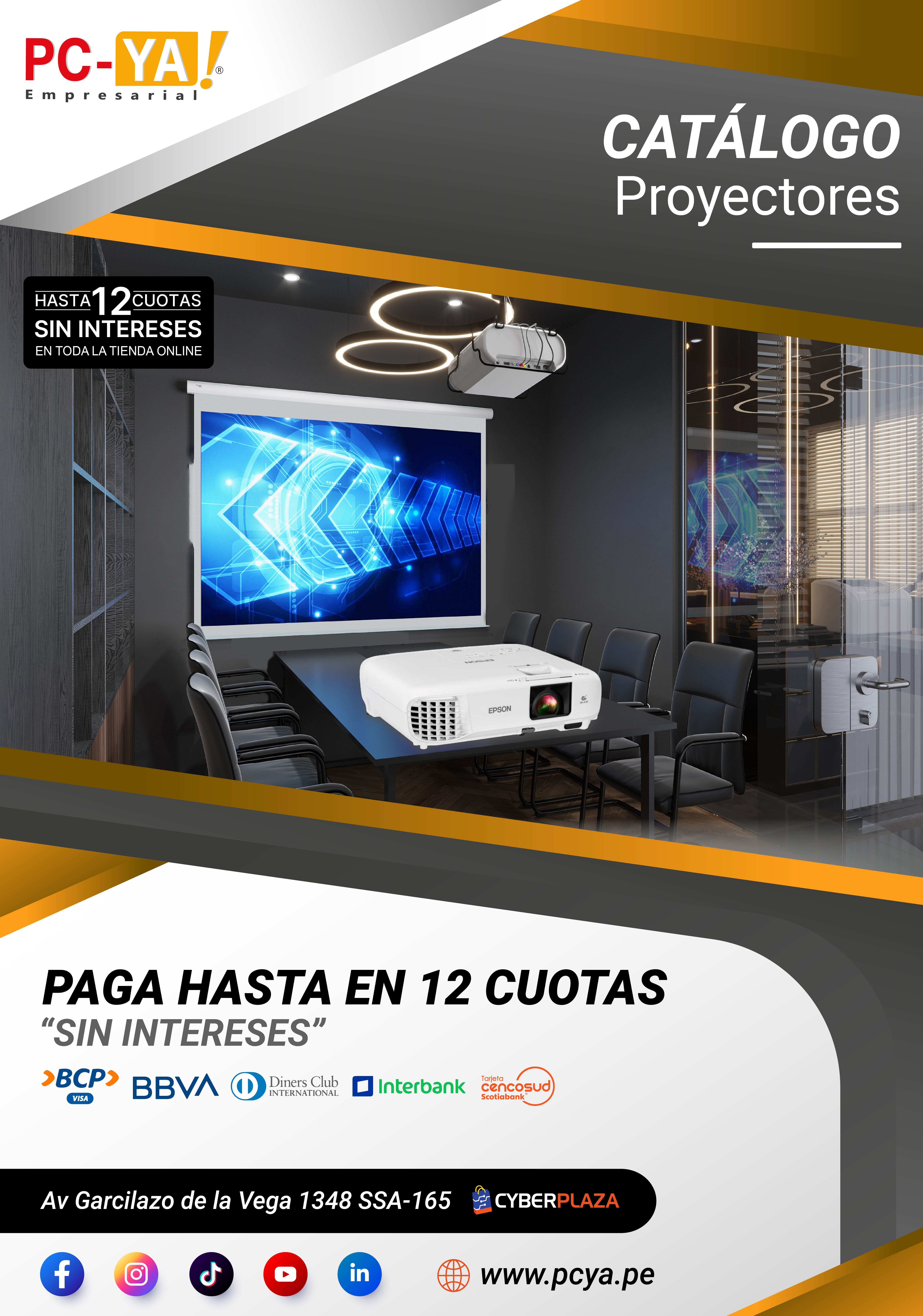 Portada proyectores 12 cuotas